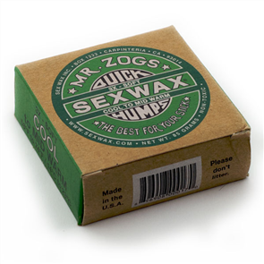 Sex Wax Quick Humps Surf Wax Green Cool